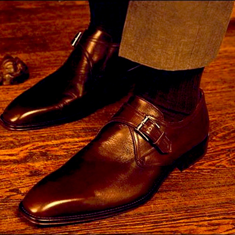 A. Testoni Basic Leather Monkstrap - A real steal!